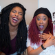 Jessica Williams and Phoebe Robinson of 2 Dope Queens
